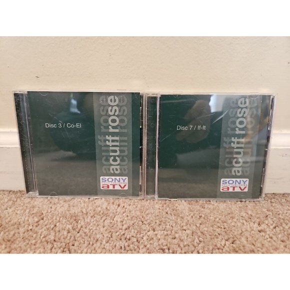 Media Sonyatv Music Publishing Acuff Rose Collection Discs 3 And 7 Cd